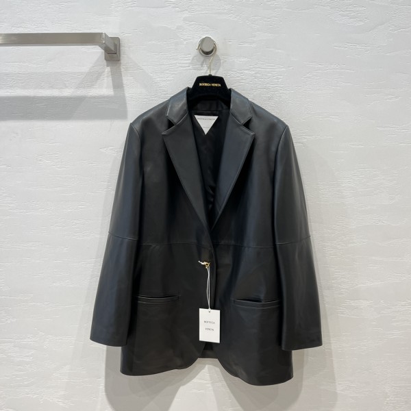 Bottega Veneta Sheepskin Premium Set Leather Suit